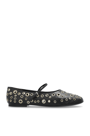 【Stella McCartney】Ryder Day クロシェニット バレエシューズ STELLA MCCARTNEY Ryder Day crocheted ballet flats | NET-A-PORTER